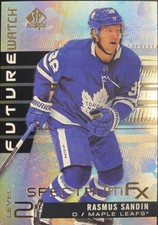 2019-20 Upper Deck SP Authentic Rasmus Sandin Future Watch Spectrum FX Level 2 