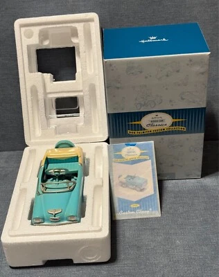 Hallmark Kiddie Car Classics Don Palmiter 1955 Custom Chevy Peddle Car azul Foto 1 de 4