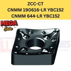 10 x ZCC-CT CNMM 190616-LR YBC152 für Stahl !NEU, mit Rechnung! - Picture 1 of 1
