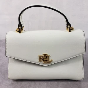 Lauren Ralph Lauren Crossbody Bag Farrah Womens Small Top Handle Satchel Purse - Picture 1 of 15