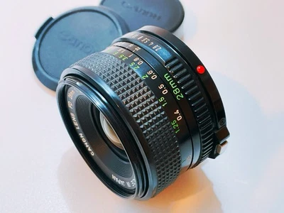[MINT] Canon New FD NFD 28mm F2.8 1:2.8 MF Lens From Japan - Image 1 of 4