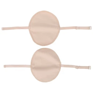 2pcs Unterarm Pads Wiederverwendbare Adjusted Atmungsaktive Baumwolle Achsel FOY - Bild 1 von 24