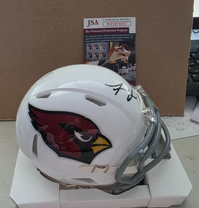 ISAIAH SIMMONS HAND SIGNED AZ CARDINALS RIDDELL MINI HELMET, JSA COA #WIT089752 - Picture 1 of 4