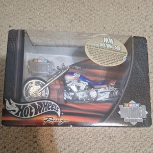 2002 Hot Wheels Racing Jeff Burton #99 Citgo Thunder Rides 1/18 Motorcycle New - Picture 1 of 6