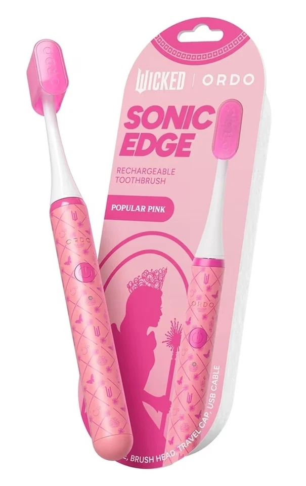 ORDO Wicked Sonic Edge Rechargeable Electric Toothbrush POPULAR PINK BRAND NEW
