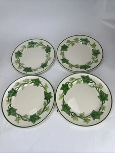 Franciscan Ivy 8 3/4” Salad, Pasta, Dessert Set of 4 Made in U S A Excellent. - Picture 1 of 3