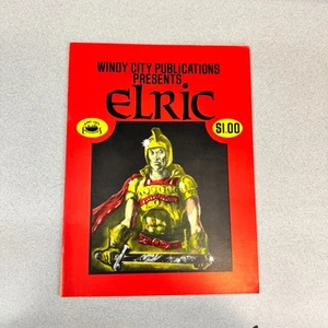 Libro de cómics artísticos de colección Windy City Publications Presents Elric I 1973 tapa blanda - Imagen 1 de 6