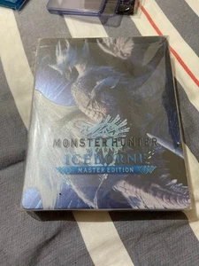 PS4 Monster Hunter World Iceborne Master Edition Steelbook Capcom Pre Owned - Picture 1 of 3