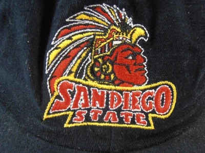Vintage SDSU San Diego State Aztecs Hat Cap Snapback ESPN - Image 1 of 4