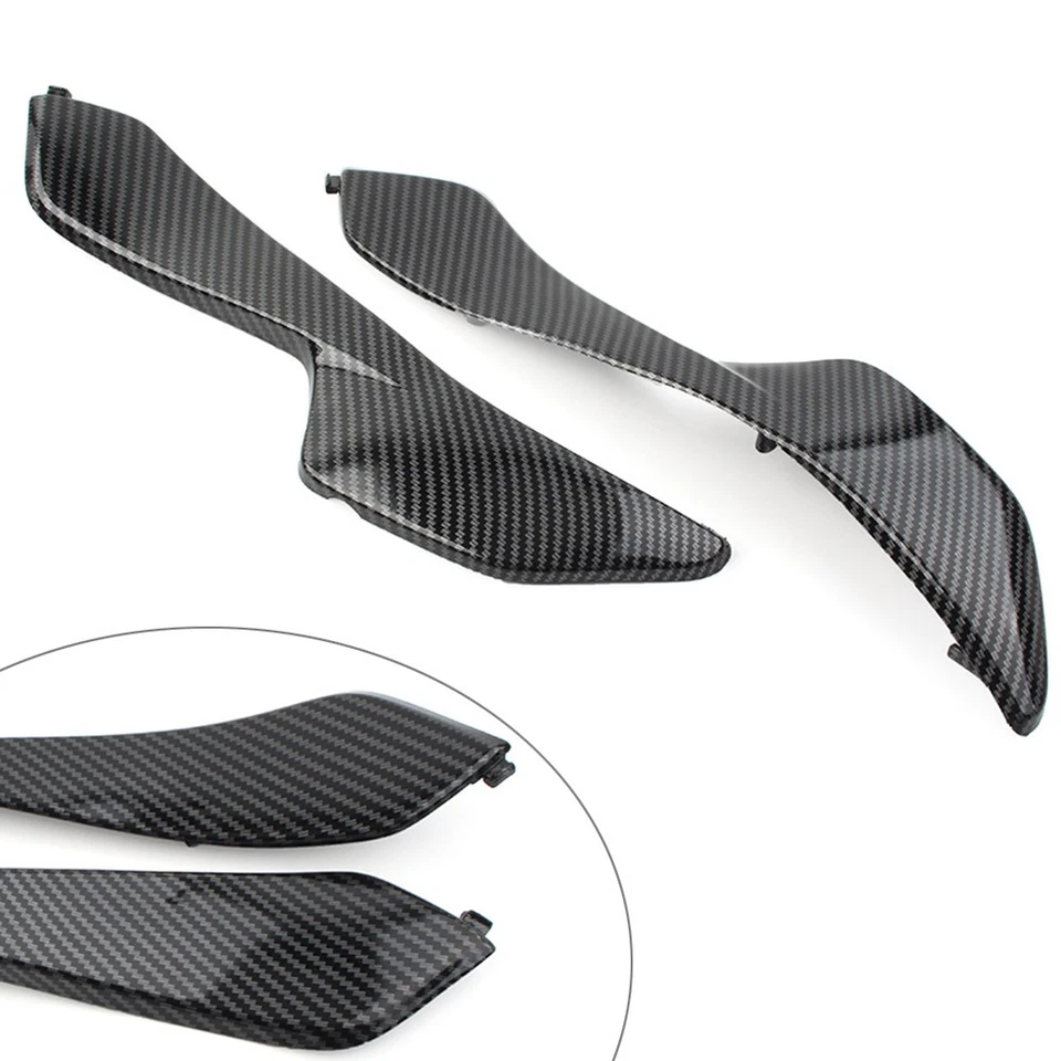 2 Pcs Gas Tank Side Cover Panel Fairing Carbon Fiber For Honda CBR1000RR 2004-07 Foto 1 de 4