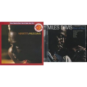 Miles Davis - Kind Of Blue & Nefertiti [New CD Bundle] - Foto 1 di 3