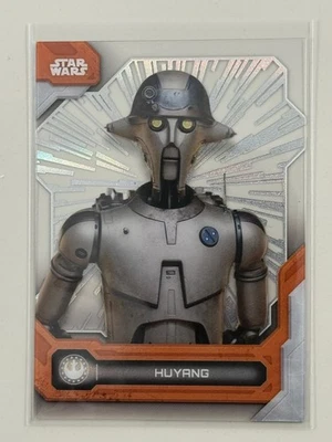 Topps Star Wars High Tek 2024 Hyperspace Pattern Huyang Ahsoka #49 - Image 1 of 3