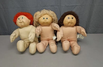 Cabbage Patch Kids 1980s Doll Lot Of 3 - Image 1 of 4