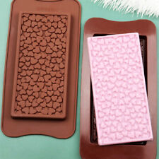 Silicone Multi-Hearts Chocolate whole Bar Mould Block Sugar Candy Baking Mold