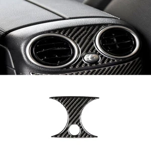 Real Carbon Fiber Rear Air Vent Outlet Cover Trim For Benz C Class W205 15-18 Ff - Picture 1 of 1