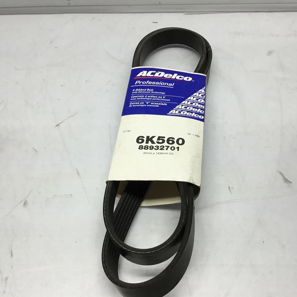 Serpentine Belt ACDelco Professional 6K560 - Image 1 of 1
