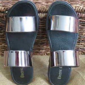 Neu im Karton Electric Karma Zinn Metall Slipper Slides - Bild 1 von 12
