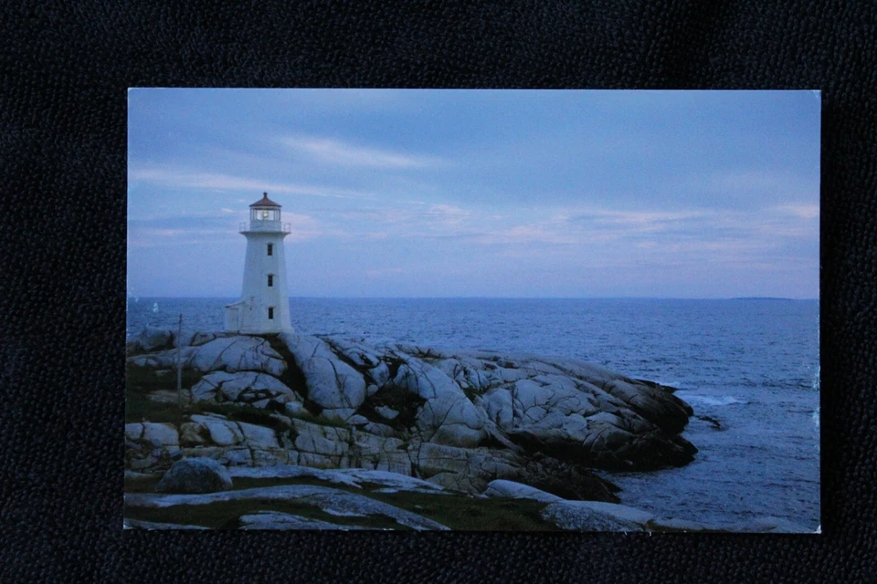 Postcard Kanada Canada Peggy's Cove Leuchtturm lighthouse phare Nova Scotia AK - Bild 1 von 1