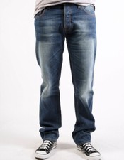 Nudie Jeans Mens Hank Rey Favorite Worn Organic W33 L34