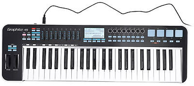 Samson Graphite 49 Key USB MIDI DJ Keyboard C...