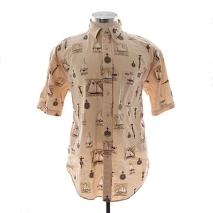 Camisa brújula de vela manga corta con botones talla grande Tommy Hilfiger para hombre - Imagen 1 de 8