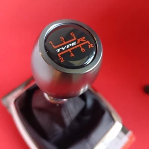 GUNMETAL WEIGHTED TYPE R 6SP SHIFT GEAR KNOB for CIVIC EP3 FN2 FK2 FK8 INTEGRA S - Picture 1 of 6