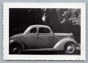 Vintage Photo 1938 Plymouth Coupe Automobile Car Photo - Picture 1 of 2