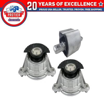 Fits 2008-2011 Mercedes-Benz C300 3.0L RWD Motor & Trans Mount | A4017 A4017 - Image 1 of 2