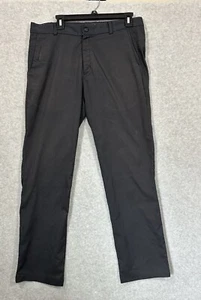 Pantalones Nike Golf Para Hombre Tour Performance Dri Fit Talla 34x32 Negros Pierna Recta Leer - Imagen 1 de 9