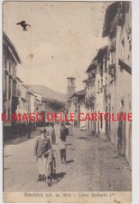 AMATRICE RIETI CORSO UMBERTO I^ ANIMATA 1912 BELLA !
