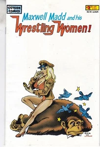 AUSSEN COMICS MAXWELL MADD & HIS WRESTLING DAMEN #3 DEZEMBER 1989 SCHNELLE P&P - Bild 1 von 1