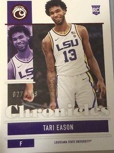 TARI EASON - 2022-23 CHRONICLES DRAFT PICKS ROOKIE RED /149 lsu tigers rockets