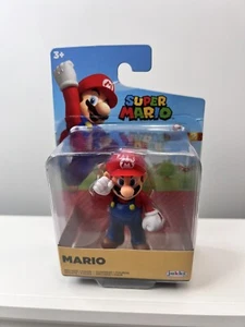 NUOVO Jakks 40539 World of Nintendo Super Mario 2,5 pollici MARIO. Minifigure - Foto 1 di 3