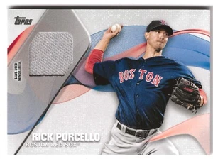 2017 Topps Serie 1 - RICK PORCELLO - JERSEY RELIC #MLM-RP - Boston Red Sox - Bild 1 von 2