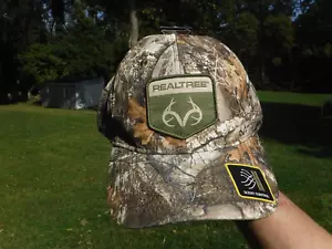 NEW W/ TAGS! TEAM REALTREE EDGE STRETCHFIT L/XL CAMOFLAGED SCENT CONTROL CAP/HAT - Picture 1 of 14