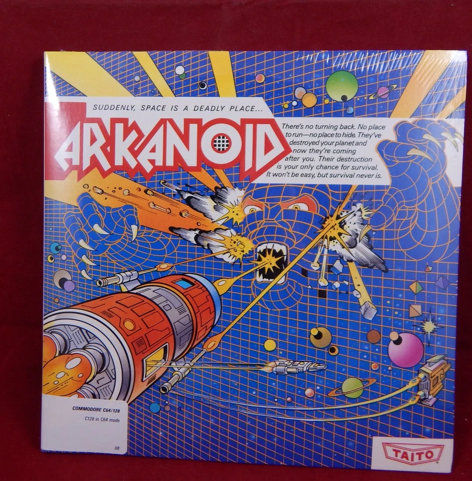C64:  Arkanoid - Taito 1987 *new* - Bild 1 von 1