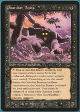 Guardian Beast Arabian Nights NM Black Rare MAGIC MTG CARD (ID# 236215) ABUGames