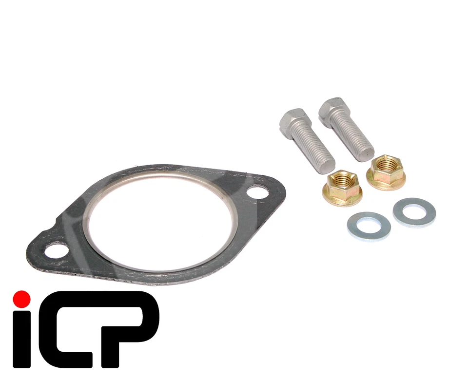 2.5" Rear Exhaust Silencer Fitting Kit Fits: Subaru Impreza Forester Legacy WRX - Image 1 of 1
