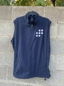 Charles River Apparel Vest Mens Blue Full Zip Front Pack N Go Size X-LARGE NEW - Picture 1 of 6