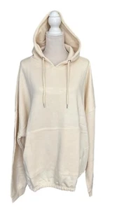 PrettyLittleThing Oversized Hoodie Women's Size XXL Inspirational Sand Yellow - Picture 1 of 12
