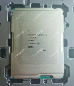 Intel Xeon W3-2435 SRM9J CPU processor 3.1GHz 8C 16T 22.5MB 165W-198W LGA-4677 - Picture 1 of 2