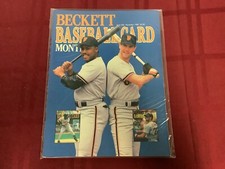 Beckett Baseball Card Monthly November 1989 Issue #56 Will Clark/ Kevin Mitchell
