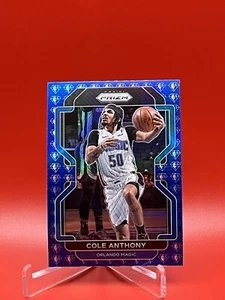 Cole Anthony 2021-22 Panini Prizm 75 Aniversario ¡¡DIAMANTE AZUL PRIZM!!! - Imagen 1 de 2