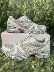 Saucony Men’s Progrid Triumph 4 11.5 Grey S70774-2 Blue Silver Ice Omni - Picture 1 of 7