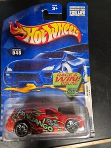 Hot Wheels 2001 First Editions Fandango Collectors #048 Orange Diecast/CARD BENT - Picture 1 of 3