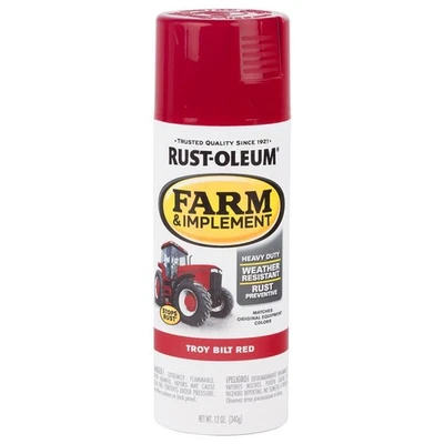 Troy Bilt 12Oz Rust Preventative Spray Paint For Tractors Lawnmowers Red Finish - Image 1 of 2