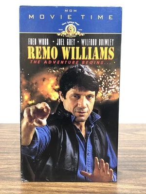 Remo Williams - The Adventure Begins (VHS, 1999, Movie Time) Action Comedy - Image 1 of 4