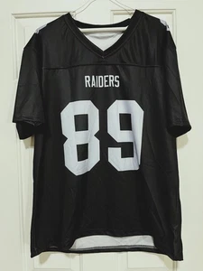 BROCK BOWERS T-Shirt Jersey L / SCHWARZ mit SILBERNEN Buchstaben & Zahlen / - Bild 1 von 14