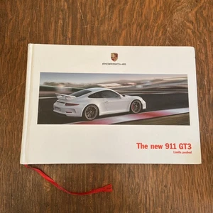 PORSCHE 911 GT3 SALES BROCHURE Hard Cover - Picture 1 of 7