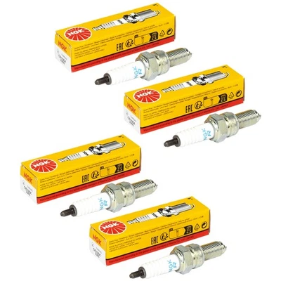 Zündkerze Set 4Stück NGK CR10EK für Suzuki Yamaha GSX-R 750 YZF-R6 600 - Bild 1 von 4